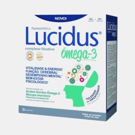 LUCIDUS OMEGA 3 - 30 AMPOLAS + 30 CAPSULAS